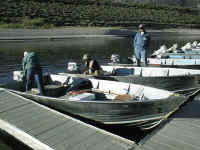 Stan supervises preparation of the boats on Crowley