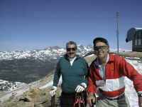 Bill & Larry at the top of Mammoth Mountain