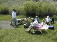 The Delt Country Club & Health Spa - our outpost at the Big Bend on Rush Creek